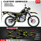 Kungfu Graphics Custom Decal Sticker Kit for Yamaha Serow XT 250 XT250 2005-2020