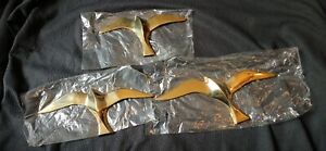 Vintage Lot Of 3 Brass Seagulls- Very Nice In Box!
