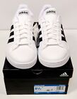 Women's Adidas Grand Court Tennis Shoes White Black Size 8.5 F36483 New With Box
