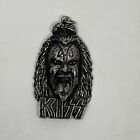 KISS Gene Simmons Face Head Silver Necklace Pendant Jewelry
