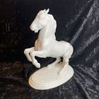 Vtg WIEN KERAMOS Austrian Porcelain Figurine Rearing Horse Stallion