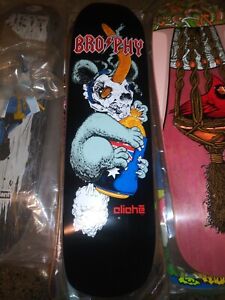 New Cliche Andrew Brophy Zorlac Spoof Skateboard Deck Australia girl chocolate