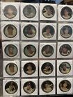 1964 Topps Baseball 20 coin lot  coins including Cepeda And Chance All Boarded.