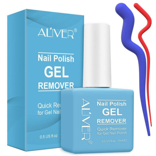 Aliver 2-Pack Professional Salon Gel Nail Polish Remover