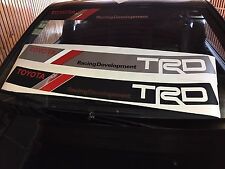 TRD AE86 Windshield Decal Sun Strip Visor Windscreen Sticker banner