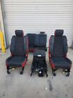 09 10 11 12 13 14 15 16 17 18 19 Dodge RAM Rebel Black & Red Seats Set (For: More than one vehicle)