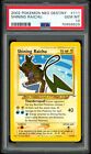 2002 Pokemon SHINING RAICHU Neo Destiny HOLO SECRET RARE Card 111/105 - PSA 10