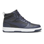 Puma Rebound High Top  Mens Black, Blue Sneakers Casual Shoes 39232608