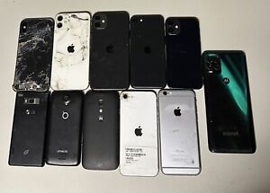 New ListingSmartphone/ Iphone Lot For Parts- Untested- As Is