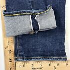 Gap 1969 Japanese Selvedge Jeans Men 30x34 Skinny Dark Wash Denim Indigo Cotton