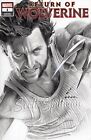 Original sketch cover variant art, Hugh Jackman, Wolverine, by Scott Spillman