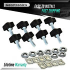 Easy On Off Hard Top Fasteners Nuts Bolts Universal for Jeep Wrangler YJ TJ JK* (For: More than one vehicle)