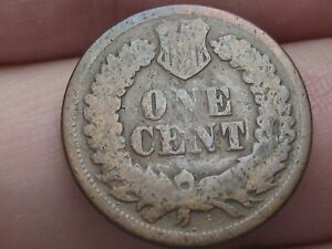 1869/9, 1869/69 Indian Head Cent Penny- About Good Details, RPD