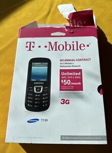 T-Mobile Samsung SGH T199 Prepaid No contract 3G Cell Phone