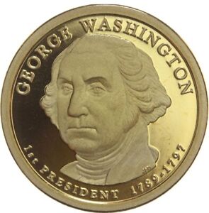 2007-D George Washington  Presidential One Dollar Coin Uncirculated Position B