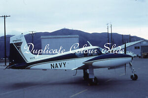 US Navy Cessna U-3A 582176, USA 1978, Dup Colour Slide, Aviation Aircraft