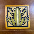 Motawi Tileworks 4x4 Frog Yellow Ann Arbor Michigan Art Tile