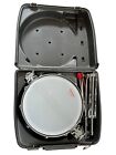 Ludwig Suprephonic snare drum With Case & stand.