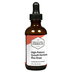 High-Potency GROWTH HORMONE PLUS DROPS 2 fl.oz Professional Formulas - Natural
