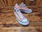 Converse All Star Sneakers Chuck Taylor Lo Top Shoes Men 6 Women 8 Coral Pink