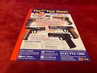 FRAMED ADVERT 11X8 WALTHER CP88 CO2 PISTOLS - BROCOCK