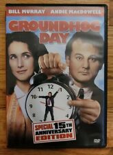 Groundhog Day DVD Movie 15th Anniversary Bill Murray Comedy Special Edition MINT