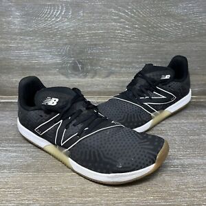 New Balance Minimus TR Trainer Athletic Running Shoes Black White Mens Size 14