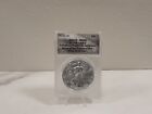 2020 (S) SILVER EAGLE ANACS MS69 STRUCK AT SAN FRANCISCO MINT EMERGENCY ISSUE FS