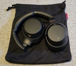 New ListingSony WH1000XM3 Bluetooth Headphones - With Sony Pouch