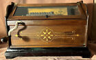 Antique c1880-1890 Concert Roller Organ Hand Crank w/Cobb Music Rolls works well