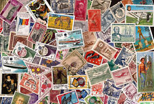 [Lot A] 100 Different Worldwide Stamp Collection with Many Commemoratives!
