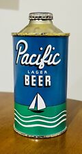*Iconic* Pacific Lager Low Profile Cone Top Beer Can-USBC# 178-28 (Empty)