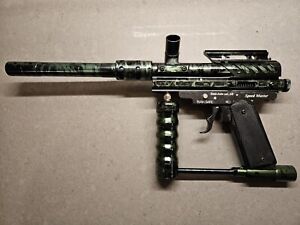 Spyder Speed Master SE Paintball Marker gun Green Acid Wash Rare Mech