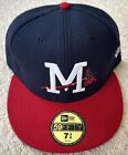 NWT New Era MiLB Mississippi Braves Home Cap Hat 7 3/4