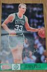 Vintage Larry Bird Poster Boston Celtics NBA Hall Of Fame