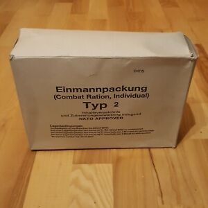 Germany MRE Pack EPA RCIR Army 24h Combat Ration Emergency Survival Military