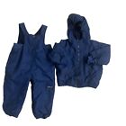 Two-piece Patagonia kids snowsuit and jacket blue unisex Pre Owned