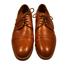 Sterling Sewn Mens Dress Shoes - Size 11 Tan Cap toe Leather 360 Goodyear welt