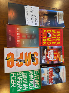 8 Book Random Fiction Lot - Literature - Non Fiction  (Lot 1)