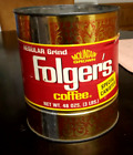 New ListingVintage Folgers Coffee Tin