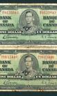 (( TWO NOTES )) $1 1937 Bank of Canada - Ottawa ** DAILY CURRENCY AUCTION