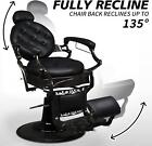 Barber Chair Salon Chair Vintage Heavy Duty  Hair Styling Chairs for Barbershop