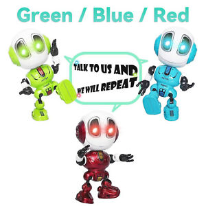 Toys for Boys Talking Robot Kids Toddler Robot 3-9 Year Old Age Xmas Cool Gift .