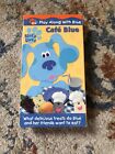 Blue's Clues : Cafe Blue (VHS, 2001) Nick Jr. Rare Kids Orange Tape Tested ✔️