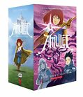 NEW Amulet BOXSET By Kazu Kibuishi NEW Collection Gift Set (Amulet #1-8 Box Set)