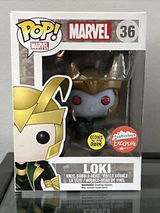 Frost Giant Loki #36 Glow In The Dark Fugitive Toys Exclusive Funko Pop! w/ case