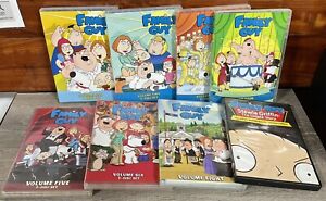 New ListingHUGE 8 DVD Set Family Guy DVD Lot Volume 1-6, 8 And Stewie Untold Story