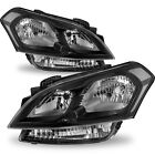 For 2012-2013 Kia Soul Halogen Black Headlights Clear Corner Lamps Pair LH+RH (For: 2012 Kia Soul)