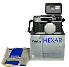 Konica Hexar Silver 35mm Rangefinder Film Camera -Dedicated Flash - Original Box