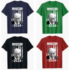 Men T-shirts Donald Trump Mug Shot Wanted For U.S. President 2024 T-Shirt